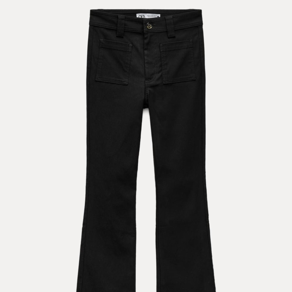 3/$30 NWT Zara Black Flared Pants